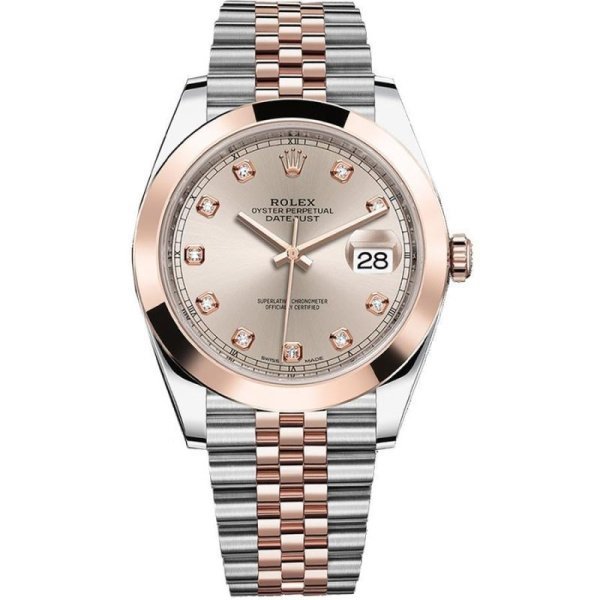 Rolex Datejust 41 126301 Sundust set with diamonds