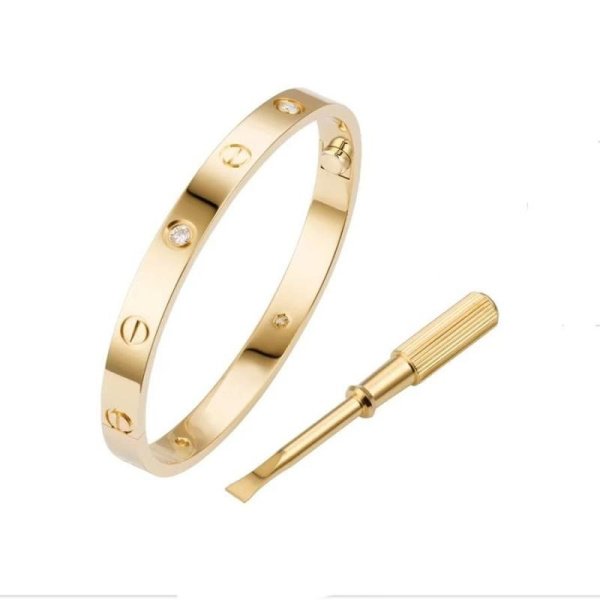 Браслет Cartier LOVE Желтое золото